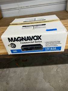 Magnavox VR 1835 Video Cassette Player - Complete in Box
