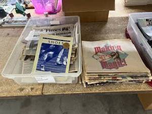 Massive Lot of Media , Newspaper, Books, Maps, And A ton More - See All Photos
