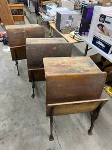 Lot of 3 Vintage Antique Desks - You Get all 3