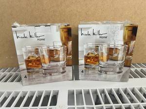 Lot of 2 - 4Ct Boxes of Glasses - Drink Glasses