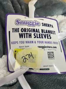 Brands New - Grey Snuggie