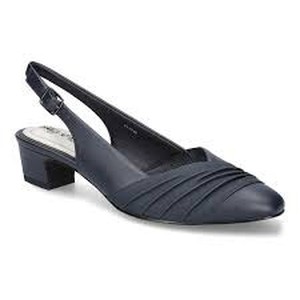 Brand New - Easy Street black gray heels womens size 7 12