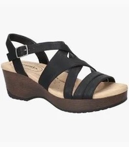 Brand New - Size 8.5 Womens Navy and Brown sandals