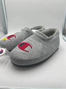 Brand New - Champion Adult University Slippers - Gray Size M6 W8