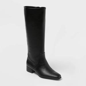 Brand New - Womens Black High Top Boots Size 11