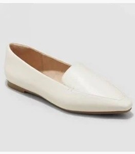 Brand New - A New Day Womens Lindie Mule Slip On Heels Silver Memory Size 8.5