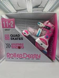 Brand New - Roller Derby Sport Kids Roller Skate - Unicorn PinkWhite M SIZE