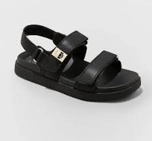 Brand New - Womens Jonie Ankle Strap Footbed Sandals - A New Day Size 6