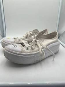 Chuck Taylor All Star Move Canvas Platform Womens Low Top Shoe  - Used Size