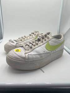 Womens Nike Blazer DJO292-102 Womens White Lemon Sneakers Shoes Size 6.5