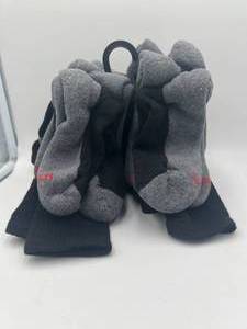 9 -  Brand New Pairs of Hanes Crew Socks - New With Tags
