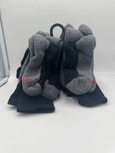 9 -  Brand New Pairs of Hanes Crew Socks - New With Tags