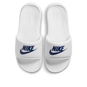 Brand New - Nike Victori Slides WhiteRoyal Blue Size 6