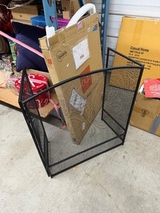 Brand new Steel Mesh Fireplace Screen Black Color