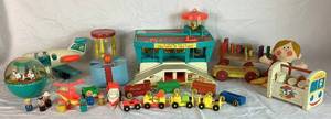 Vintage Playskool and Fisher Price Toys