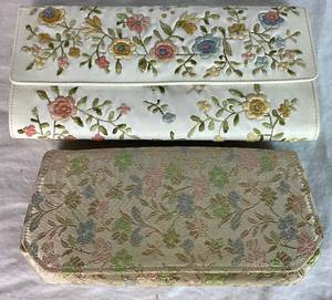 Vintage Floral Clutches