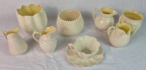 Assorted Collection of Belleek Irish Porcelain