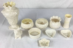 Large Assortment of Belleek Irish Porcelain