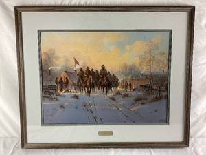 Signed G. Harvey Jacksons Winter Campaign (1991) No 256012500