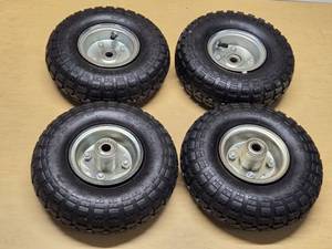 Steel Pneumatic Wheels 4.103.50-4 with Bearings