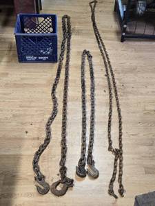 Heavy Duty Chains with Hooks, Various Lengths - 160, 100, 192