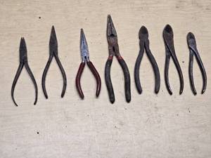Lot of Various Pliers and Wire Cutters
