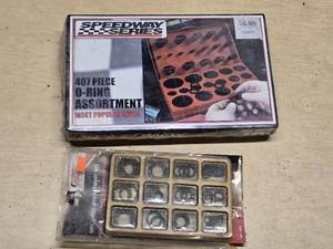 O-Ring Assortment Kits Including Speedway Series 407 Piece and Cardinal 50 Piece