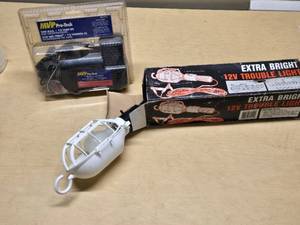 MVP Pro-Tech 12 Volt DC Air Compressor and Extra Bright 12V Trouble Light