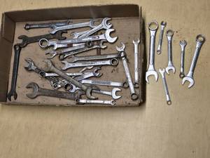 Lot of Various Wrenches including Craftsman and Drop Forged Brands