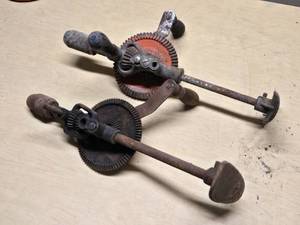 Antique Hand Crank Drills