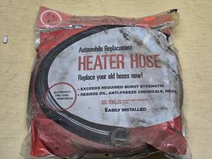 Automobile Replacement Heater Hose 34 Inch Inside Diameter 6 Ft Length