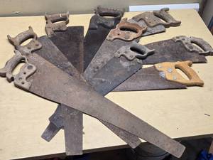 Vintage Hand Saws Lot