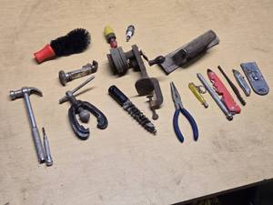 Hammer, Pliers, and Utility Knives
