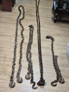 Heavy Duty Chains with Hooks - 160, 216