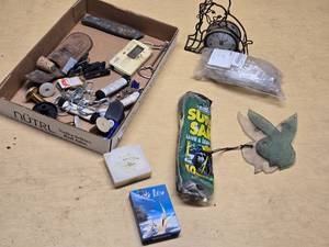 Miscellaneous Items including Korg CA-1 Chromatic Tuner, Alice Pitch Instrument, and Assorted Accessories