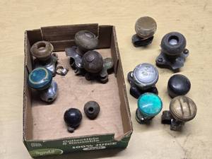 Lot of Vintage Steering Wheel Knobs