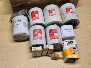Fleetguard and Goldenrod Filters, NGK Spark Plugs, and Wix Filter