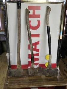 Antique Wood Axes