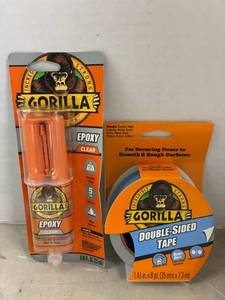 Gorilla Brand Tape and Epoxy
