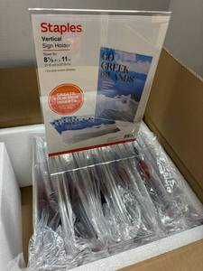 Clear Acrylic Sign Holders