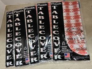 Plastic Tablecovers