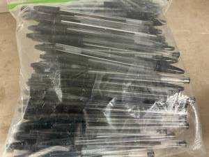 BIC Black Cristal Pens