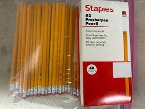 Staples #2 Pencils