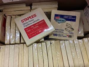 Individually Wrapped Sticky Note Pads