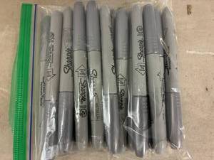 Sharpie Metallic Silver Markers