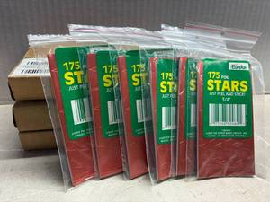 Bulk Red Star Stickers