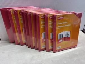 Red Two Pocket Folders