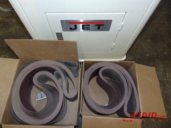 lot 90 image: JET Oscillating Edge Sander with JET Dust Collector