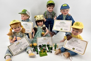 John Deere Collector Dolls (Lot of 6)