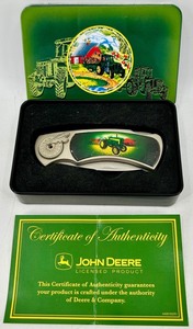 John Deere Exclusive Edition Knife & Pocket Watch with Chain